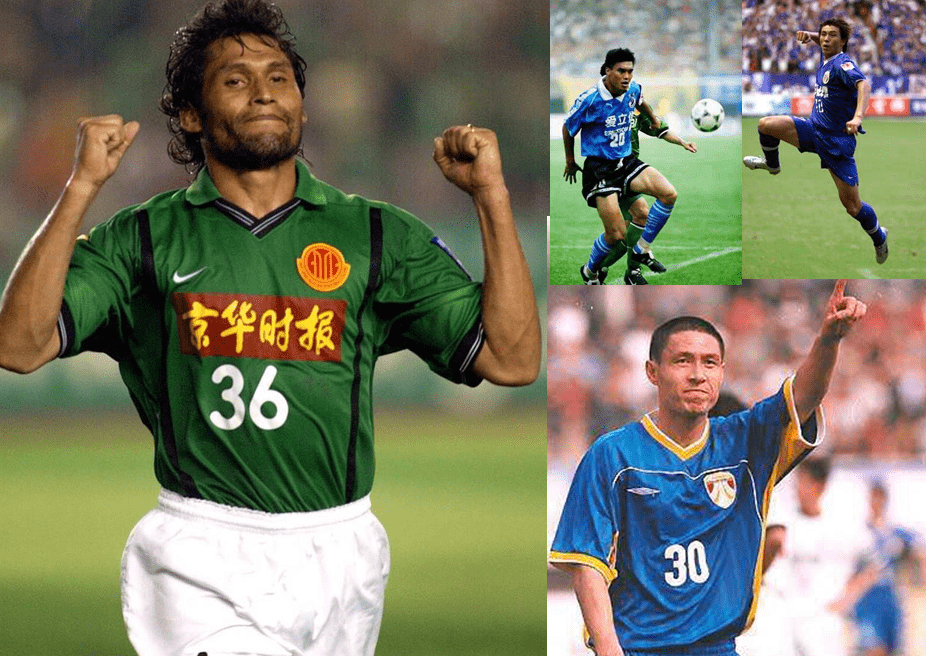 ‘星空·综合体育’
中外射手争霸史：首位洋金靴降生 不少国脚级外援到甲A淘金(图4)